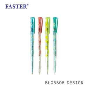 กา ปากกาลูกลื่น Blossom Design 0.38 mm. FASTER CX914