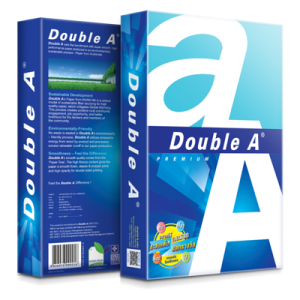 A4 DOUBLE A กระดาษถ่ายเอกสาร A4 80 แกรม สีขาว (500 แผ่น)