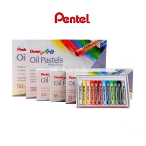 Image_25680712_173934_911 Pentel สีชอล์คผสมเทียน เพนเทล หลายขนาด  16    25    36  สี
