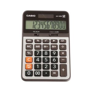 เครื่องคิดเลข เครื่องคิดเลข CASIO รุ่น AX-120B  เหมาะสำหรับงานบัญชีและทั่วไป